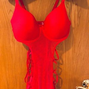 Brand New Plus Size Red Lingerie 3XL